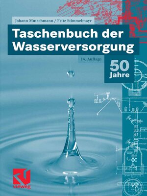 cover image of Taschenbuch der Wasserversorgung